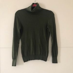 Banana Republic Silk Blend Turtleneck Sweater